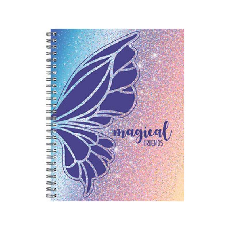 BRUNNEN Freundebuch, Brunnen Designs Magic-Butterfly-Freundebuch von Brunnen