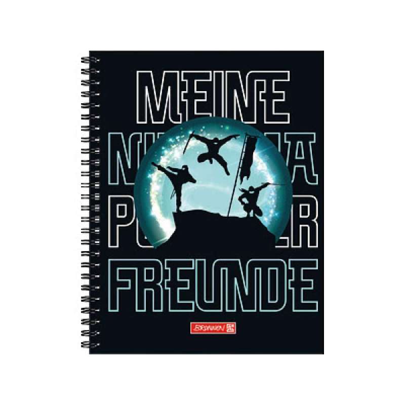 BRUNNEN Freundebuch, Brunnen Designs Ninja-Power-Freundebuch von Brunnen