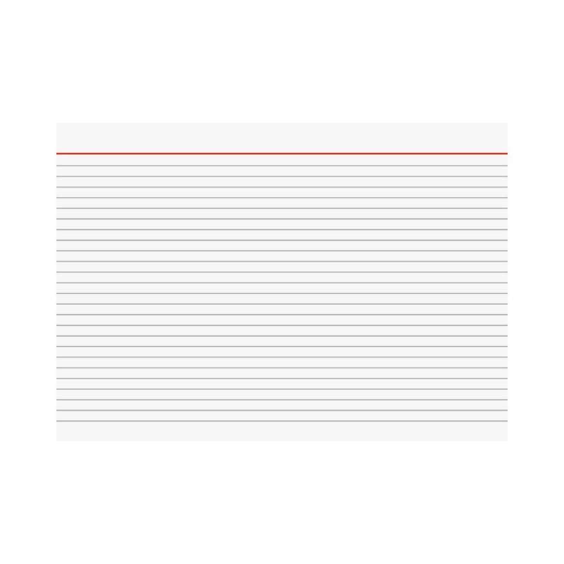BRUNNEN Karteikarten, Lineatur liniert, Format A4, Farbe weiß BRUNNEN Karteikarten, Lineatur liniert, Format A4, Farbe weiß von Brunnen