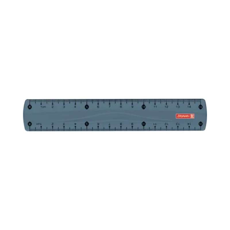 BRUNNEN Lineal Colour, Länge (cm) 15 cm, Farbe denim von Brunnen