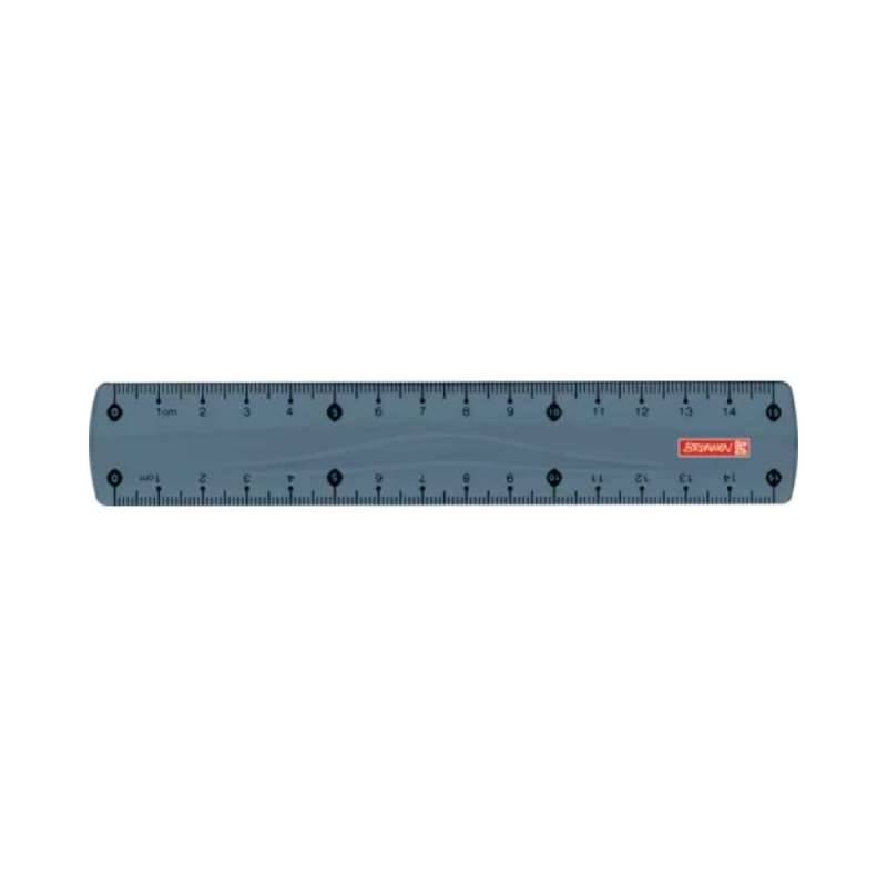 BRUNNEN Lineal Colour, Länge (cm) 15 cm, Farbe denim von Brunnen
