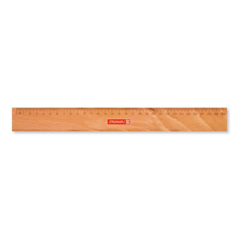 BRUNNEN Lineal Holz, Länge (cm) 30 cm von Brunnen
