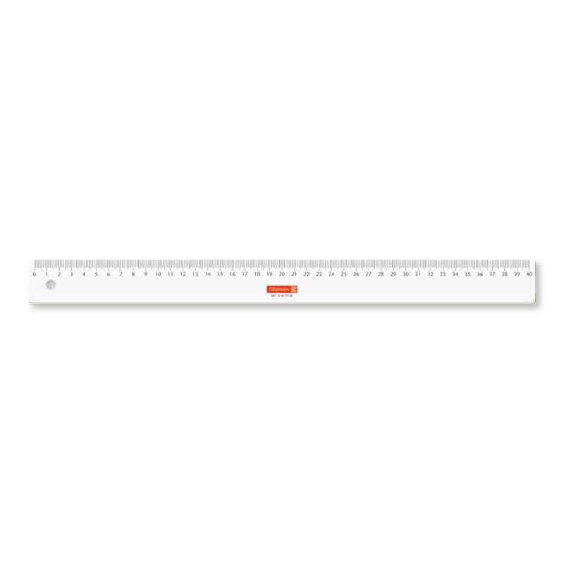 BRUNNEN Lineal glasklar, Länge (cm) 20 cm von Brunnen