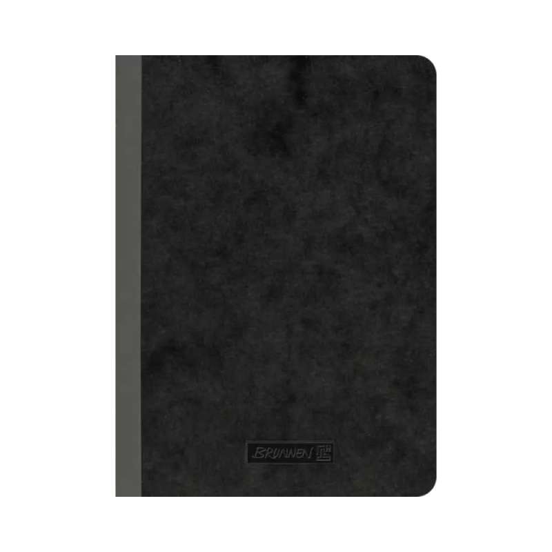 BRUNNEN Notizbuch | Kladde, Ausführung ohne Gummiverschluss, Lineatur blanko, Format A6, Farbe schwarz BRUNNEN Notizbuch | Kladde, Ausführung ohne Gummiverschluss, Lineatur blanko, Format A6, Farbe schwarz von Brunnen