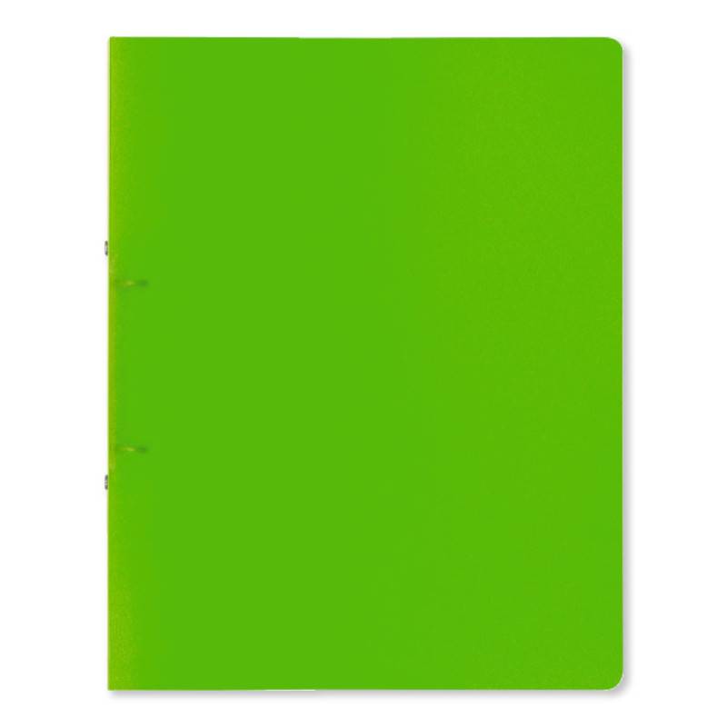 BRUNNEN Ringbuch FACT!pp Folie DIN-A4, Breite (cm) 2,5 cm, Ringe 2 Ringe, Farbe kiwi von Brunnen