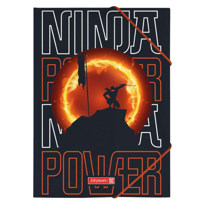 BRUNNEN Sammelmappe PP-Folie, Format A4, Brunnen Designs Ninja Power2 BRUNNEN Sammelmappe PP-Folie, Format A4, Brunnen Designs Ninja Power2 von Brunnen