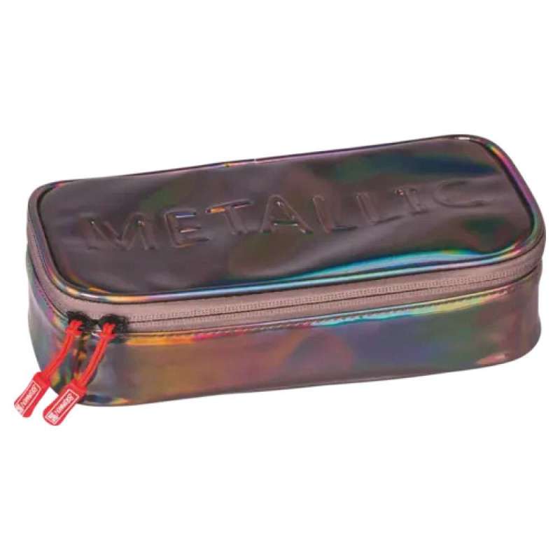 BRUNNEN Schlampermäppchen Combi-Etui 1-ZIP, BRUNNEN Modell Electric, Brunnen Designs dunkellila-Schlampermäppchen BRUNNEN Schlampermäppchen Combi-Etui 1-ZIP, BRUNNEN Modell Electric, Brunnen Designs dunkellila-Schlampermäppchen von Brunnen