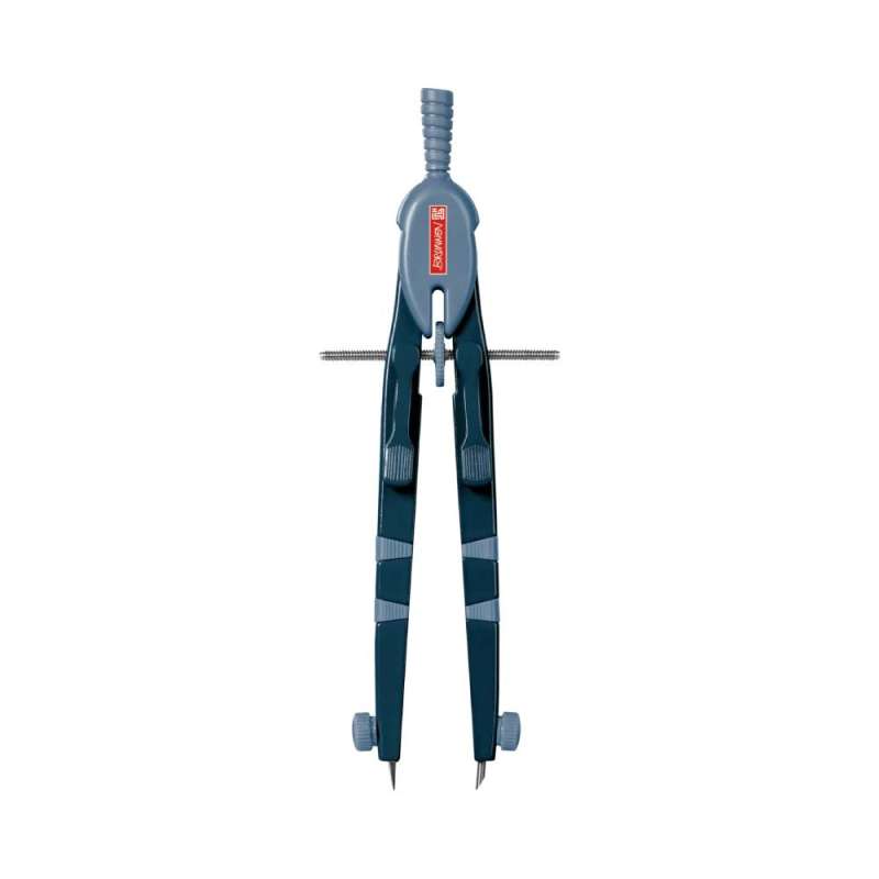 BRUNNEN Schnellverstellzirkel, Ausführung Peak-4, Kreise bis  Ø 370 mm, Farbe denim von Brunnen