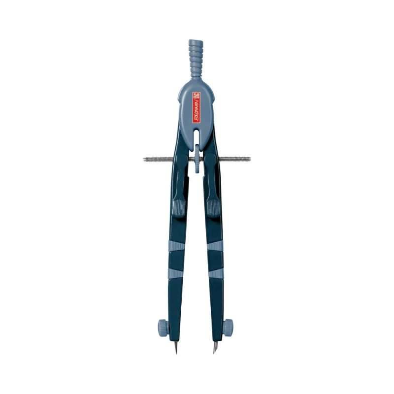 BRUNNEN Schnellverstellzirkel, Ausführung Peak-4, Kreise bis  Ø 370 mm, Farbe denim von Brunnen