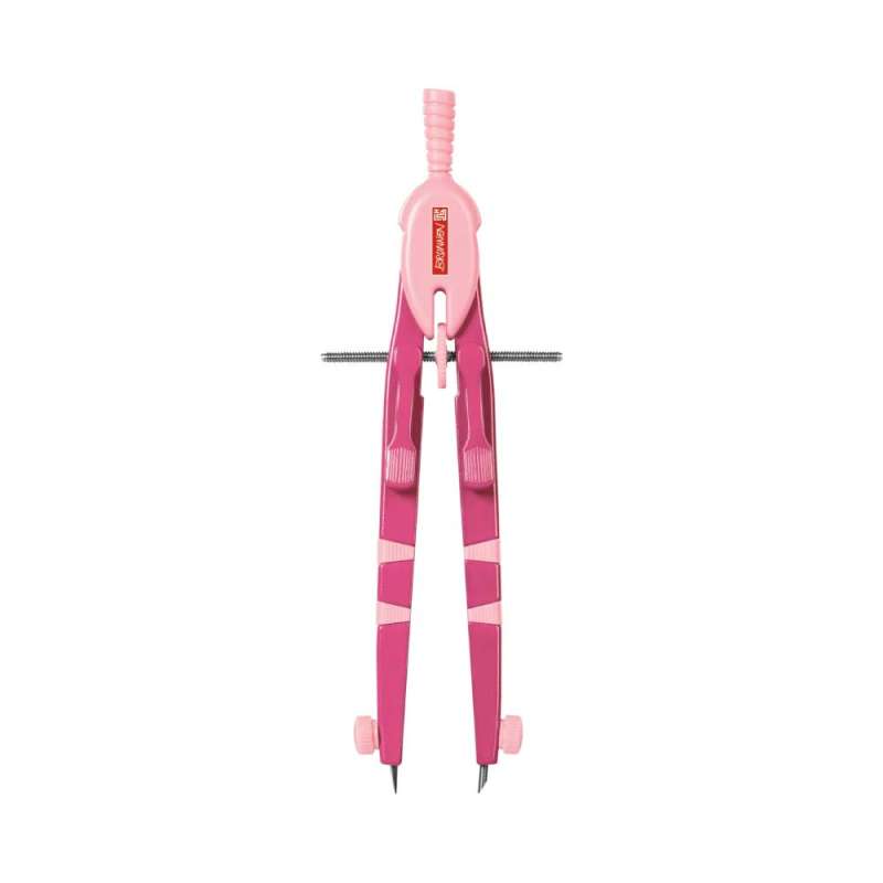 BRUNNEN Schnellverstellzirkel, Ausführung Peak-4, Kreise bis  Ø 370 mm, Farbe tulip von Brunnen