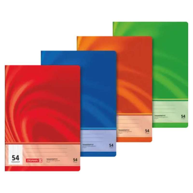 BRUNNEN Vokabelheft Premium Vivendi, Lineatur Lineatur 54 liniert 3 spaltig, Format A4, Blatt Anzahl 32 Blatt, Farbe Sortiert BRUNNEN Vokabelheft Premium Vivendi, Lineatur Lineatur 54 liniert 3 spaltig, Format A4, Blatt Anzahl 32 Blatt, Farbe Sortiert von Brunnen