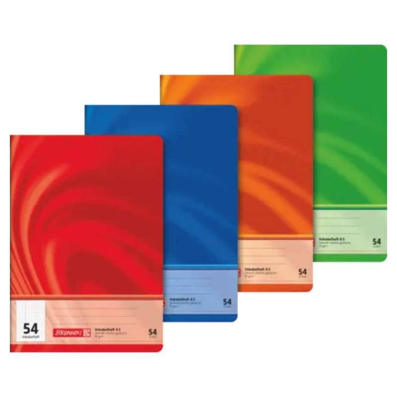 BRUNNEN Vokabelheft Premium Vivendi, Lineatur Lineatur 54 liniert 3 spaltig, Format A5, Blatt Anzahl 32 Blatt, Farbe Sortiert BRUNNEN Vokabelheft Premium Vivendi, Lineatur Lineatur 54 liniert 3 spaltig, Format A5, Blatt Anzahl 32 Blatt, Farbe Sortiert von Brunnen