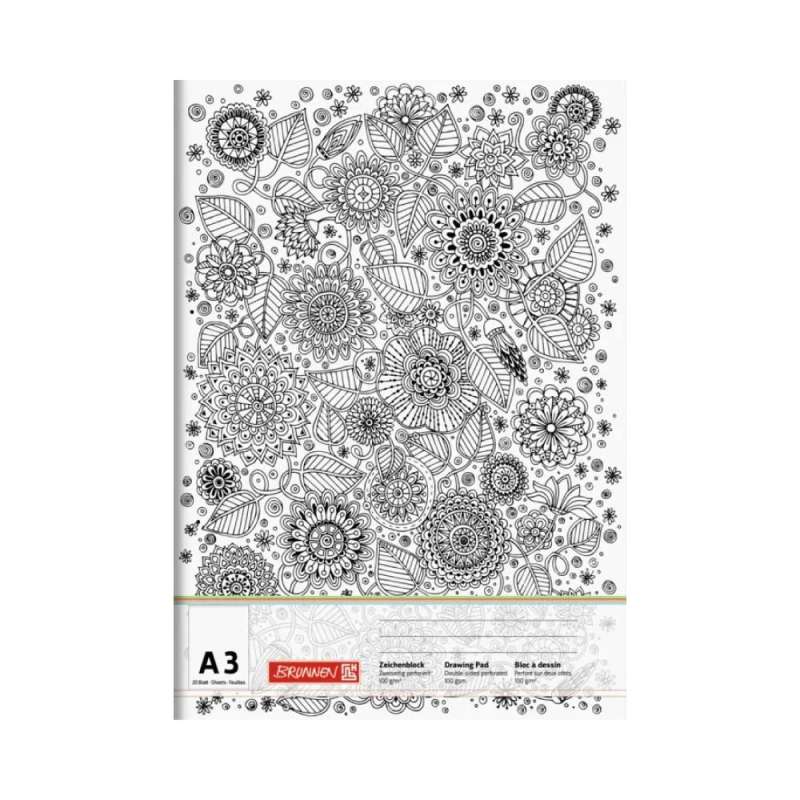 BRUNNEN Zeichenblock, Format A3, Blatt Anzahl 20 Blatt, Recycelt Nein BRUNNEN Zeichenblock, Format A3, Blatt Anzahl 20 Blatt, Recycelt Nein von Brunnen