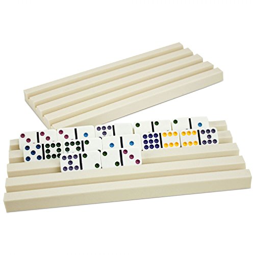 Set of Two Plastic Domino Trays by Brybelly von Brybelly