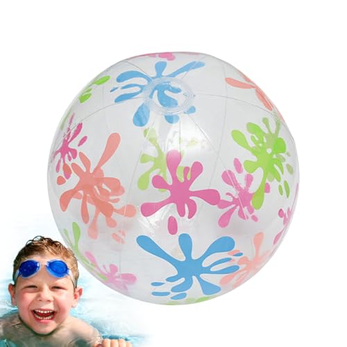 Aufblasbarer Strandball, Wasserspielzeug, tragbar, Partybevorzugung, leicht und lustig, kompakt, ideal für Kinder, Erwachsene, Urlaub, Hotel, Park, Outdoor Aktivitäten von Bsbkoj