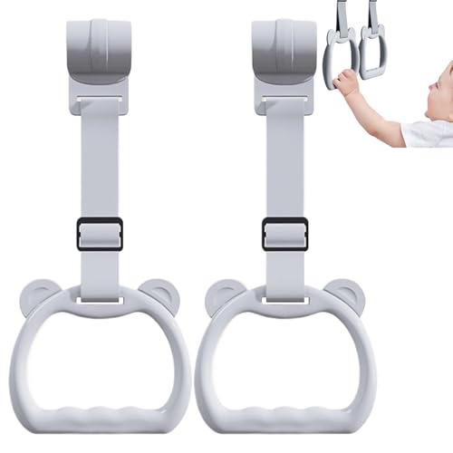 Baby Pull-Up Rings, 2 Stück, Cot Hangable Rings, Training Tool on Walking Practice, Durable Cots Accessories, Toy Straps for Boys, Daycare & Yard Play, Safe & Easy Installation Baby Pull-Up Rings, 2 Stück, Cot Hangable Rings, Training Tool on Walking Practice, Durable Cots Accessories, Toy Straps for Boys, Daycare & Yard Play, Safe & Easy Installation von Bsbkoj