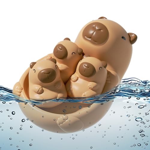 Bathtub Toys for Kids, Interactive Floating Capybara Animal, Child-Mother Design, Funs Water Play Toy for Shower, Pool, and Beach, Safe and Sturdy Portable for Toddler Bathtub Toys for Kids, Interactive Floating Capybara Animal, Child-Mother Design, Funs Water Play Toy for Shower, Pool, and Beach, Safe and Sturdy Portable for Toddler von Bsbkoj