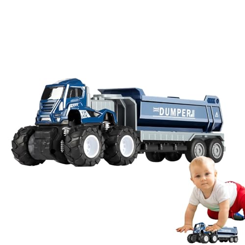 Bsbkoj Dump Truck Toy, Simulation Engineering Vehicle, Large Friction-Powered Dumps Truck, 6.1 x 3.74 x 2.95 inches, Realistic Toddler Trucks Vehicles and Girls Birthday von Bsbkoj
