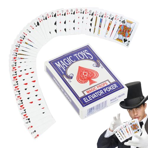 Bsbkoj Kartenspiele - Interaktives Magier Kartenspiel Faszinierendes Deck | Stille Features Für Nahmagie Bei Partys Straßenshows Und Unterricht Bsbkoj Kartenspiele - Interaktives Magier Kartenspiel Faszinierendes Deck | Stille Features Für Nahmagie Bei Partys Straßenshows Und Unterricht von Bsbkoj