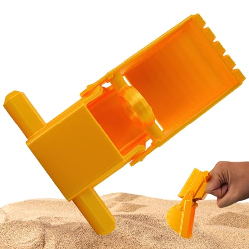 Bsbkoj Mini-Hand-Digger Bagger, interaktiv, Sand-Digger Tool für Castle Building, Gardening, Sandbox, Camping und Outdoor Gold Mining Plaything, Kinder, Gelb Bsbkoj Mini-Hand-Digger Bagger, interaktiv, Sand-Digger Tool für Castle Building, Gardening, Sandbox, Camping und Outdoor Gold Mining Plaything, Kinder, Gelb von Bsbkoj