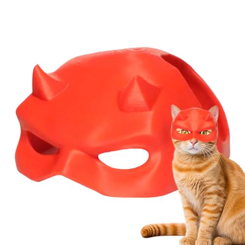 Bsbkoj Pet Cat Half Face Maske, Pet Kitten Dress-up, Pet Halloween Face Maske, Pet Kostüm, Pet Face Maske für Katzen, Halloween Pet Headgear, Haustier Half Face Maske, Pet Dress-Up Kopfbedeckung Bsbkoj Pet Cat Half Face Maske, Pet Kitten Dress-up, Pet Halloween Face Maske, Pet Kostüm, Pet Face Maske für Katzen, Halloween Pet Headgear, Haustier Half Face Maske, Pet Dress-Up Kopfbedeckung von Bsbkoj