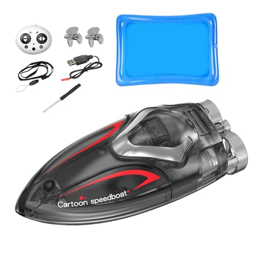 Bsbkoj RC Boot, Lernspielzeug U-Boot, Für Schwimmbecken, Seen Und Badewannen, Tragbares 2.4GHz Mini Speedboot Mit Stuntfunktionen Bsbkoj RC Boot, Lernspielzeug U-Boot, Für Schwimmbecken, Seen Und Badewannen, Tragbares 2.4GHz Mini Speedboot Mit Stuntfunktionen von Bsbkoj