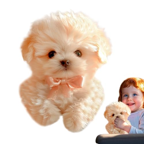 Bsbkoj Roboter Dog, Plüschtier, realistisch, Robotic Puppy Toy, 15,9 x 12,9 x 7,9 cm, interaktives elektronisches Pet, Spielspaß für Kinder, Mädchen von Bsbkoj