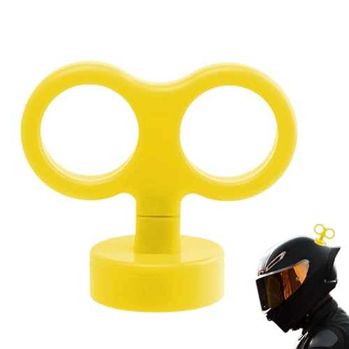 Bsbkoj Wind Up Spielzeug für Auto, 3D-Autoschlüssel, Wind-Up Key, wasserfester Tür-Helm, Ornamente, Auto-Motorradzubehör für Männer und Frauen, (1 Packung mehrfarbig), niedliche dekorative Dekoration von Bsbkoj