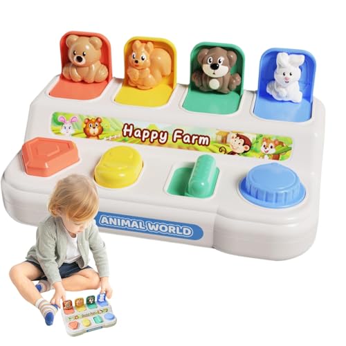 Buntes Ursache und Effekt-Spielzeug, Farbsortier-Spielzeug, frühes Entwicklungsspielzeug, Lernspielzeug, Farberkennungs-Spielzeug, Tiersortierspiel, interaktives ABS-Sortierspielzeug für Kinder Buntes Ursache und Effekt-Spielzeug, Farbsortier-Spielzeug, frühes Entwicklungsspielzeug, Lernspielzeug, Farberkennungs-Spielzeug, Tiersortierspiel, interaktives ABS-Sortierspielzeug für Kinder von Bsbkoj