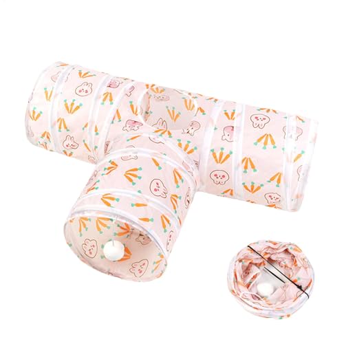 Cat Tunnel Toy, Foldable Tunnel Tube for Kittens, Stylish Folding Pet Peek Hole Toy, for Cats, Dogs, Puppies, and Bunnies, Perfect Playtime and Exploration Cat Tunnel Toy, Foldable Tunnel Tube for Kittens, Stylish Folding Pet Peek Hole Toy, for Cats, Dogs, Puppies, and Bunnies, Perfect Playtime and Exploration von Bsbkoj