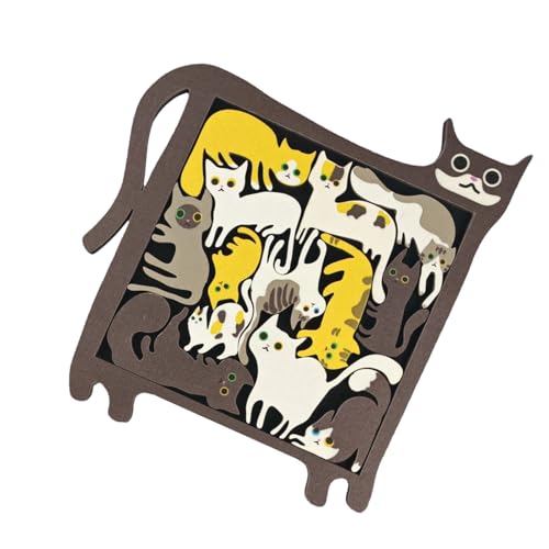 Children's Jigsaw Puzzle, Tier-Themed Educational Toy, Black Wooden Frame, Perfect for Travel, Home, School, Picknick, Outdoor Activities, Early Learning, Fun and Sturdy Children's Jigsaw Puzzle, Tier-Themed Educational Toy, Black Wooden Frame, Perfect for Travel, Home, School, Picknick, Outdoor Activities, Early Learning, Fun and Sturdy von Bsbkoj