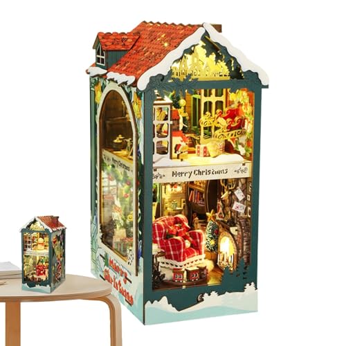 Christmas Themed Book Nooks, Miniature Doll House Kits, Book Nook Craft Kit, Diorama-Kits für Erwachsene, Booknook Decor, Home Decor Crafts, Miniatur Kits, Festive Diorama-Kits Christmas Themed Book Nooks, Miniature Doll House Kits, Book Nook Craft Kit, Diorama-Kits für Erwachsene, Booknook Decor, Home Decor Crafts, Miniatur Kits, Festive Diorama-Kits von Bsbkoj