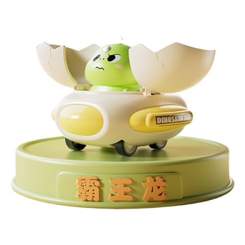 Dinosaur Bumper Car, Dinosaur Egg Deformation Baby Cartoon Vehicle, lustiges Lernspielzeug für und Mädchen, (Größe: 8,9 x 11,8 x 9,8 cm), interaktives und unterhaltsames Spielen von Bsbkoj