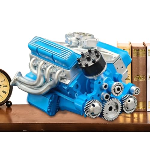 Engine Model, Resin V8 Engine Building Block, Realistic Science Toy, Educational Game, Decorative Desk Display, for Kids Room Living Rooms Bookshelf Collection Display Engine Model, Resin V8 Engine Building Block, Realistic Science Toy, Educational Game, Decorative Desk Display, for Kids Room Living Rooms Bookshelf Collection Display von Bsbkoj