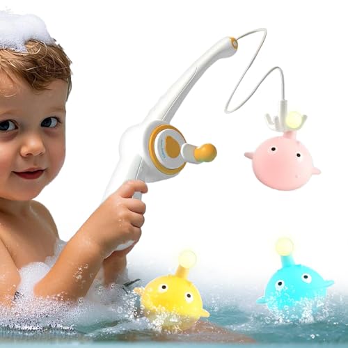 Fishing Games for Kids, Toddler Floating Water Toys, 24 x 6 x 6 cm, Glowing Magnetic Swimming Pool Game for Teaching Colors and Interactive Learning Activities Fishing Games for Kids, Toddler Floating Water Toys, 24 x 6 x 6 cm, Glowing Magnetic Swimming Pool Game for Teaching Colors and Interactive Learning Activities von Bsbkoj