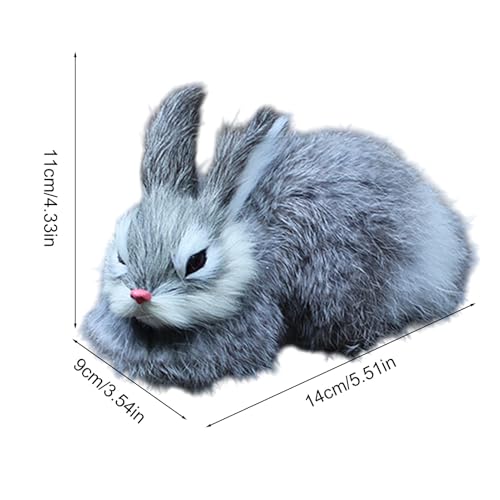 Gefülltes Tier - Plüschspielzeug für Kinder, Schlafenszeitschlafbegleiter mit weichem Kuscheldesign, Plüschhasen - für Kinderzimmer Schlafzimmer Sofa -Tischregal, Geschenk verwenden 5.51 x 3,54 x von Bsbkoj