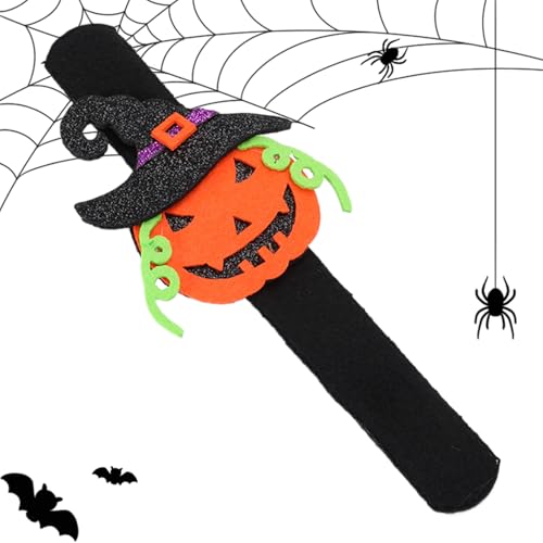 Halloween Slap Bracelet, Decorative Festival Wristband, 8.27x2.95x0.39 inches Soft Band Style, Fun Party Accessory, 12 Pack Assorted Designs for School Events, Costume Parties, Goodie Bags Halloween Slap Bracelet, Decorative Festival Wristband, 8.27x2.95x0.39 inches Soft Band Style, Fun Party Accessory, 12 Pack Assorted Designs for School Events, Costume Parties, Goodie Bags von Bsbkoj