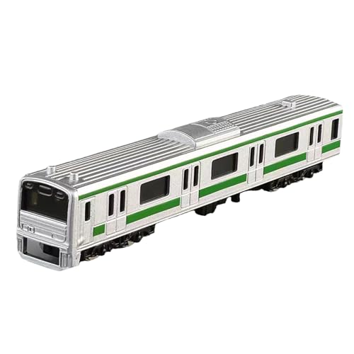 Model Train, Subway Toy Train, Japanese Shinkansen Simulation, High-Speed Rail Car for Kids, 6.3x1.3x0.94 inches, Perfect for and Collecting, Purple, Blue, Green von Bsbkoj