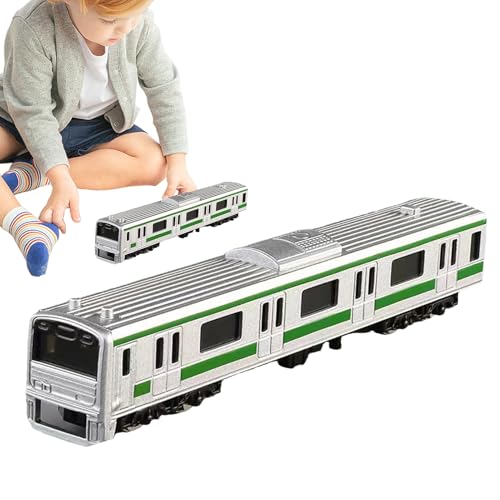 Model Trains, Japanese Shinkansen High-Speed Rail Plush, Adorable Collector Plaything, Compact Simulation Subway Train Toy Models, Educational Vehicles Toy for Kids, Mehrfarbig von Bsbkoj