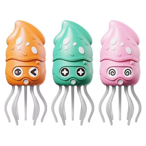 Oktopus Babyspielzeug, interaktive Lernaktivität für Kinder 3 Jahre bis hin zu Lichtern und Musik, Elektro -Tanzroboter für Geburtstagsvorschulen -Party 5.1 Zoll von Bsbkoj