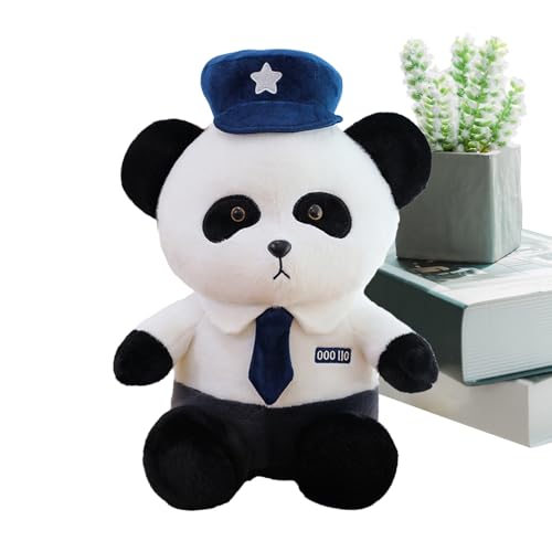 Panda Stuffed Animal, Plush Throw Pillow with Hat and Tie, Soft Cozy Cuddly Doll, Sleeping Companion for Boys and Girls, Cute Room Decor for Bed, Sofa, Nursery, Gift Idea Panda Stuffed Animal, Plush Throw Pillow with Hat and Tie, Soft Cozy Cuddly Doll, Sleeping Companion for Boys and Girls, Cute Room Decor for Bed, Sofa, Nursery, Gift Idea von Bsbkoj