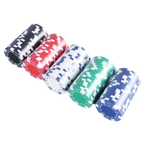 Poker Chips Set, Grade Poker Kit with Aluminum Case, 7.87x2.76x2.36 Inches/ 8.07x8.07x2.76 in Professional Card Game Chips for Texas Hold’em, Blackjack, Club Tournaments Poker Chips Set, Grade Poker Kit with Aluminum Case, 7.87x2.76x2.36 Inches/ 8.07x8.07x2.76 in Professional Card Game Chips for Texas Hold’em, Blackjack, Club Tournaments von Bsbkoj