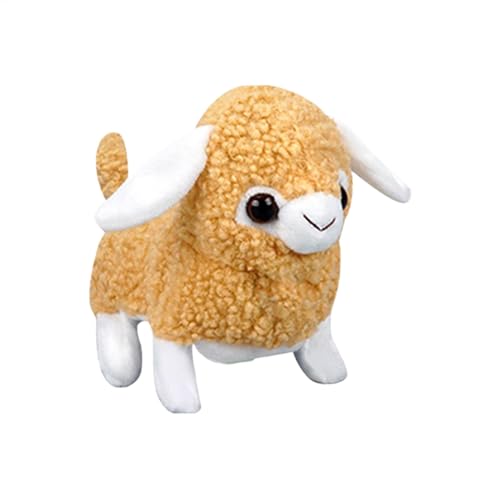 Robot Sheep Toy, Realistic Electric Interactive Lamb Plush, Animated Companion for Children's Day, Easter, Birthday Interactive Plush Lambs That Brings Joy and Comfort to Playtime von Bsbkoj
