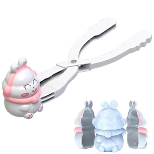 Schneeball-Clip, Dinosaurier, Hasen-Form, Schneeball-Maker-Clips, leicht, praktisch, Winter-Werkzeug, Baller-Former für Kinder, Mädchen, Outdoor, Freunde, 100 g Schneeball-Clip, Dinosaurier, Hasen-Form, Schneeball-Maker-Clips, leicht, praktisch, Winter-Werkzeug, Baller-Former für Kinder, Mädchen, Outdoor, Freunde, 100 g von Bsbkoj