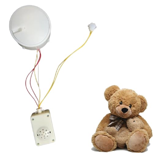 Soothing Doll Movement, Relaxation with Gentle Motion, 4 Mode Plush Company with Simulated Heartbeat Soft Glow for Babies Kids, 3.15/1.97x1.18 inches von Bsbkoj
