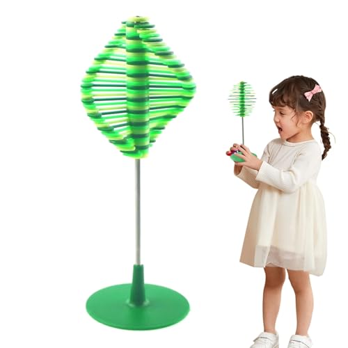 Spin Lollipop Toy, Decorative Model Desk, 9,45 x 3,54 Zoll, niedliches rotierendes Lollipop-Display, Lernspielzeug für Kinder, Erwachsene von Bsbkoj