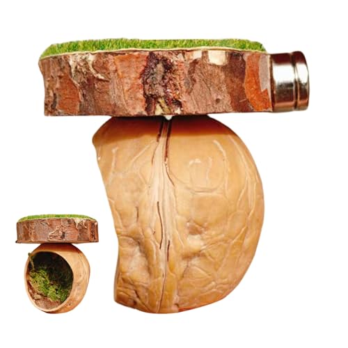 Spinnenversteck, magnetische springende Spinnen, verstecken Lebensraum, Terrarium, Spinnenhaus, handgefertigtes kleines Haustierzubehör, Reptilien-Amphibienkäfig- für Vogelspinnenhäuser, von Bsbkoj