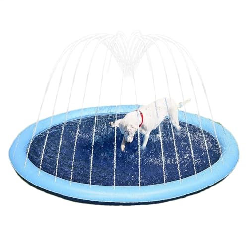 Sprinkler Play Matte, rutschfestes Wasserspiel-Pad, Outdoor Pool & Beach Spray Pads, Easy Setup & Verstellbar, tragbar, kompakt, vielseitig, ideal für Kinder, und Mädchen Sprinkler Play Matte, rutschfestes Wasserspiel-Pad, Outdoor Pool & Beach Spray Pads, Easy Setup & Verstellbar, tragbar, kompakt, vielseitig, ideal für Kinder, und Mädchen von Bsbkoj