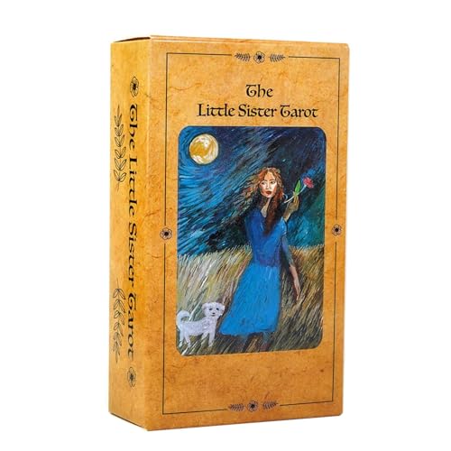 Tarot-Deck, englische Version 78 Stück, Kartenset, 10,9 x 5,9 x 2,3 cm, niedliche Standard-Tarotkarten, The Little Sister Tarot Cards für Wahrsagen, Unterhaltung, Brettspiel Tarot-Deck, englische Version 78 Stück, Kartenset, 10,9 x 5,9 x 2,3 cm, niedliche Standard-Tarotkarten, The Little Sister Tarot Cards für Wahrsagen, Unterhaltung, Brettspiel von Bsbkoj