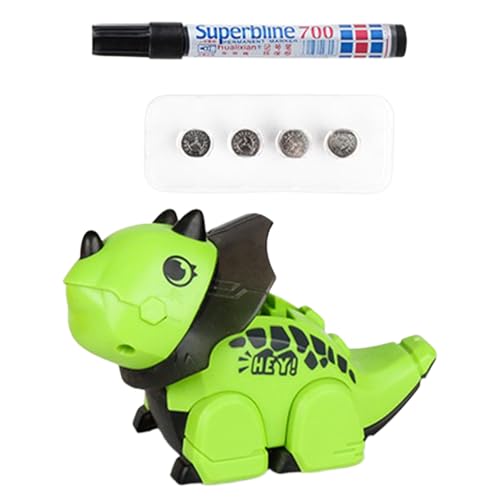 Walking Dinosaur Toy, Dinosaur Robot Toy, Educational Animal Figure with Music for Kids, Children, Boys, Girls, Toddler, 4.53x3.35x2.56 inches, Orange, Green Walking Dinosaur Toy, Dinosaur Robot Toy, Educational Animal Figure with Music for Kids, Children, Boys, Girls, Toddler, 4.53x3.35x2.56 inches, Orange, Green von Bsbkoj